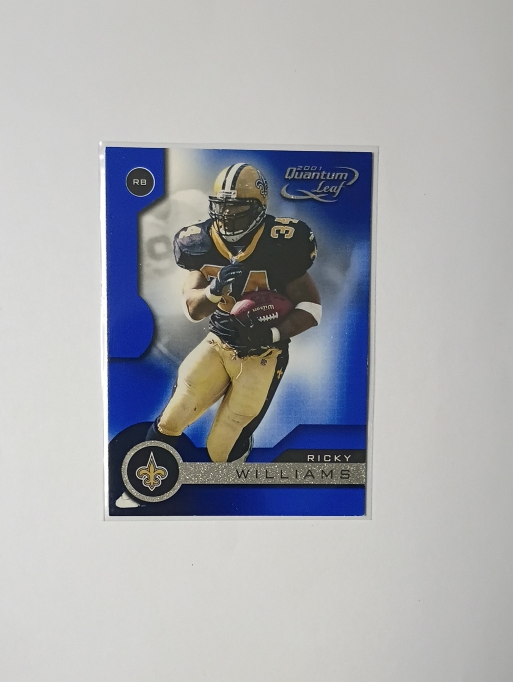 Ricky Williams Football Card - Blue